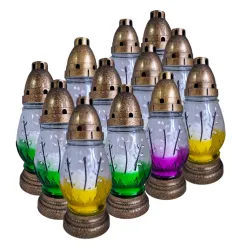 901-znicze jajka małe kolorowe opakowanie 901-znicze jajka małe kolorowe opakowanie